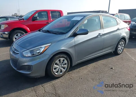 2017 Hyundai Accent Se из США, поврежденный, VIN KMHCT4AE0HU361086